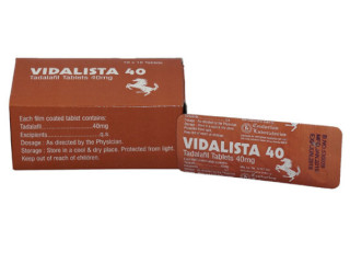 Vidalista 40 mg is a prescription medicine that treats ED